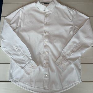 TASC Classic White Button-Down Performance Men's Shirt